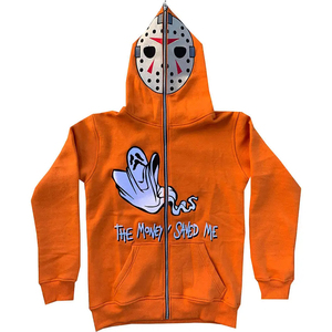 Sudadera con capucha con cremallera completa Unisex 2024, logotipo personalizado, bordado de rizo francés, algodón transpirable para Yoga, Fitness, correr - Product Image 4