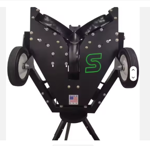 OFFRE PROMO : Machine à lancer de baseball XL à 3 roues avec balle rotative – Équipement d'entraînement premium - Product Image 3