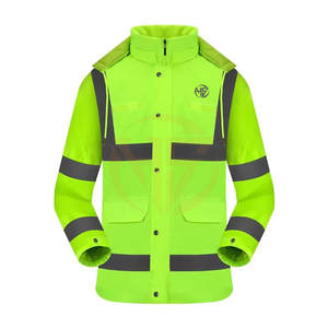 Chaqueta de Seguridad de Alta Visibilidad en Oferta, Chaqueta de Seguridad Reflectante de Alta Visibilidad para Construcción y Seguridad - Product Image 1