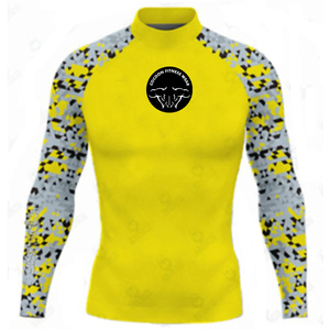 Maillots de compression de haute qualité pour hommes, rash guard, salle de sport, fitness, natation, respirant, antibactérien, séchage rapide, protection solaire UPF50 - Product Image 4