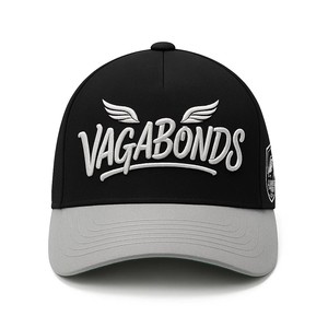 หมวกเบสบอลสำหรับผู้ชายหมวกแก็ปเบสบอล5แผงโครงสร้างสองโทนสีทำจากผ้าฝ้ายกลางแจ้งโลโก้ออกแบบได้ตามต้องการ - Product Image 2