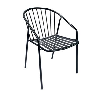 Chaise de café en fer thermolaqué pour jardin GCF097 - Product Image 1