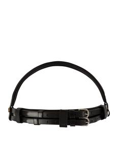 Bridons de cheval en cuir personnalisables de haute qualité, surpiqûres fantaisie pour l'équitation et les courses disponibles - Product Image 2