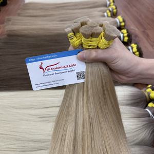 Cheveux en vrac de couleur BEST SELLING: Cheveux humains vietnamiens naturels lisses couleur bébé, extensions de cheveux pleine longueur en stock maintenant - Product Image 2