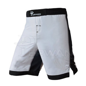 Pantalones cortos MMA de LICRA/poliéster ligeros con logotipo personalizado para hombre, ropa de artes marciales de boxeo transpirable de secado rápido, venta al por mayor - Product Image 2