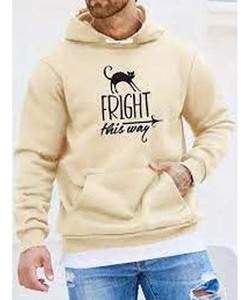 <b>Men</b> Over sized Hoodie High Quality Street-wear Puff Print Thick Fleece Sport <b>Pullover</b> <b>Men</b> Over sized Hoodie - Product Image 3