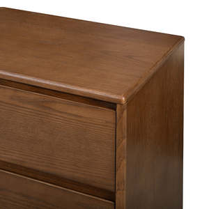 Arezzo Solid Oak French European Design <b>6</b>-<b>Drawer</b> Chest Storage for Dining Living Room Hotel Use Made Metal MDF/Melamine - Product Image 6
