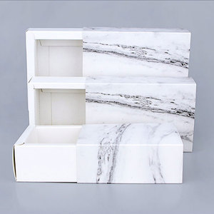 Boîte à tiroirs Boîte d'emballage pour bibelots et sous-vêtements Boîte d'emballage en carton imprimé Boîte cadeau pliable en papier kraft sur mesure - Product Image 6