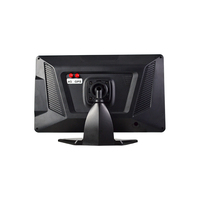 Haut standard 4 canaux 10.1 pouces IPS écran enregistrement en temps réel zone aveugle surveillance système Android DVR