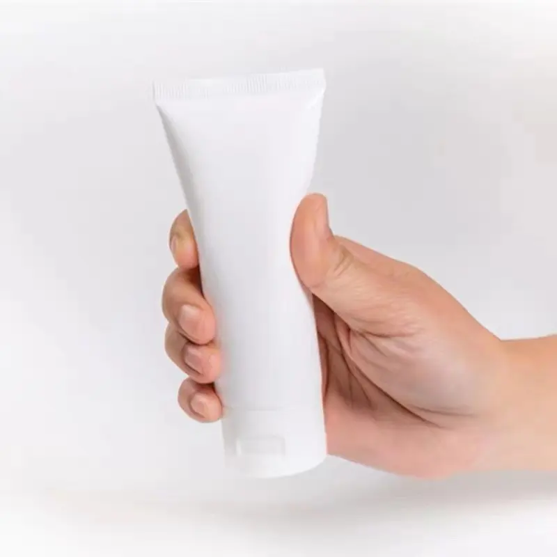 Wholesale white 5ml 10ml 20ml 30ml 50ml 100ml toothpaste tube flip cap custom custom pattern skin care product container