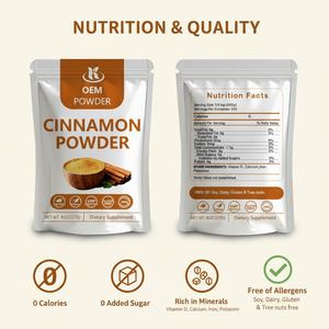 Canela de Ceilán en Polvo de Alta <span class=keywords><strong>Pureza</strong></span>, Sabor Dulce Suave, Bajo en Cumarina, Canela Auténtica para Sazonar y Hornear de Primera Calidad - Product Image 4