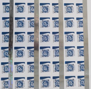 Etiquetas Adhesivas Personalizadas de Papel Holográfico para Embalaje y Protección de Marca con Película Holográfica - Product Image 1