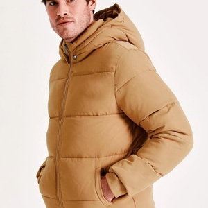 Chaqueta acolchada de hombre personalizada al por mayor con diseño de logotipo de temporada de invierno de estilo callejero chaqueta con características personalizadas para hombre - Product Image 3