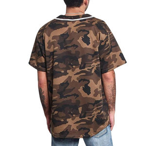 Camiseta de Béisbol de Diseño Moderno, 100% Poliéster, Impresión Digital por Sublimación, Color Personalizado, Secado Rápido, Transpirable, Antibacteriana - Product Image 4