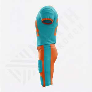 Camiseta de Fútbol Americano Personalizada de Manga Corta de Alta Calidad, Uniforme Deportivo de Equipo Atlético de Sublimación, Gran Venta - Product Image 3