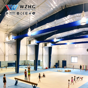 Bâtiment de club de gymnastique en structure acier préfabriquée pour les installations de clubs sportifs et les projets de centres d'entraînement en salle - Product Image 1