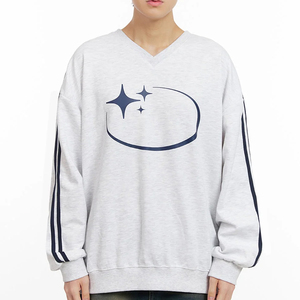 เสื้อสเวตเชิ้ตผู้ชาย แขนยาว คอกลม ผ้าระบายอากาศ สวมใส่สบาย ดีไซน์ลำลอง ปี 2026  สีพื้น  รับออกแบบโลโก้ตามสั่ง - Product Image 1