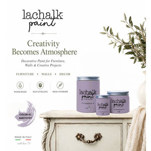42 AMETHYST 500 ml LaChalk the evolution of <b>chalk</b> paint Where <b>chalk</b> meets resin: Hybrid <b>Chalk</b> Resin Paint made in Italy - Product Image 1