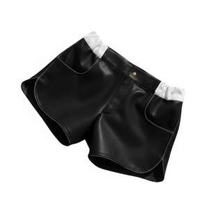 SportLine Respirant Décontracté Taille Moyenne Cordon Vintage Tricoté Coton Hot Shorts - Product Image 3