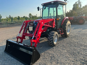 รถแทรกเตอร์ขนาดเล็ก TYM T574C สภาพใหม่ กำลัง 160 แรงม้า เครื่องยนต์ Massey Ferguson ยี่ห้อ Mahindra แบบล้อ สำหรับขายปลีกในฟาร์ม - Product Image 1