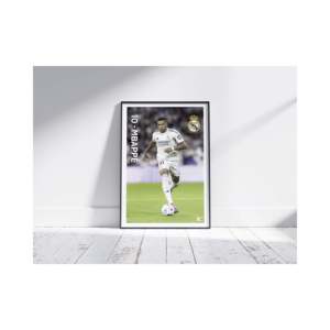 Real Madrid Mbapp Decorative Vinyl <b>Poster</b> Digital Printing Technique for Flags and Banners Use - Product Image 4