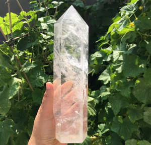 Meilleure qualité Offre Spéciale en vrac naturel clair quartz cristal obélisque baguette point guérison décoration de la maison cristal cadeau - Product Image 3