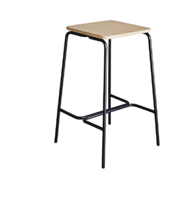 เก้าอี้นั่งแบบโบราณทำจากโลหะเคลือบผงสีเขียวสำหรับวางบนเคาน์เตอร์บาร์เก้าอี้สำหรับนั่ง - Product Image 5