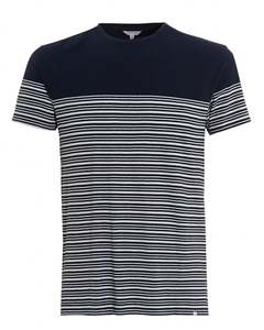 Men's 100% Cotton T-Shirt Eco-Friendly with Stylish Beaded & Button Hole Decorations - Product Image 6