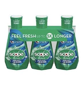 Crest Scope Classic Outlast Enjuague bucal de menta fresca, tamaño Jumbo 33 oz - Product Image 1