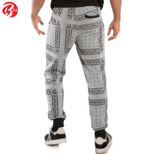 Latest Style Comfortable <b>Men</b> Jogging <b>Trousers</b> Pants Your Own Logo Design Adults Wear Printed Jogging <b>Trousers</b> Pants - Product Image 2