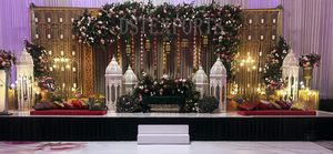 Mehndi & Sangeet Event Setup For Australia Weddings UK Wedding Decorations Traditional <b>Backdrop</b> <b>Frames</b> Customized Moroccan Lamps - Product Image 6
