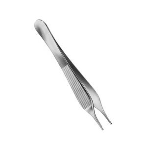 Fórceps de tejido marrón Adson dientes rectos 120 mm 4,34 pulgadas fórceps Adson de Cirugía de acero inoxidable alemán - Product Image 3