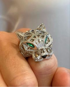 Bijoux tendance Hip Hop pour femmes, diamants cultivés en laboratoire, plaqué or 18 carats, certifiés IGI, avec accents de diamants sur la bague - Product Image 1