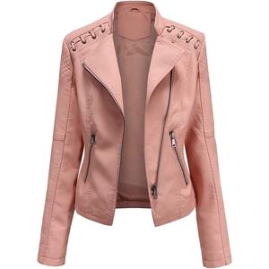 Veste en cuir d'agneau véritable pour femme avec doublure en fourrure naturelle, manteau en peau de mouton confortable pour l'hiver, sur mesure - Product Image 2