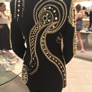 Bettergirl 2025 Printemps Nouvelle Veste Courte Ample Personnalisée Broderie de Perles Industrielles Fleurs - Product Image 3