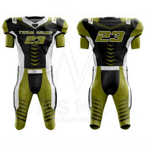 Hot Sale High Quality Sublimation American <b>Football</b> Uniforms With Customize Size Light Weight <b>Football</b> Uniform's - Product Image 1