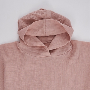Supporto per piccole imprese personalizzato ben fatto in puro cotone morbido tessuto in mussola asciugamano da spiaggia per bambini <span class=keywords><strong>poncho</strong></span> per bambini con cappuccio - Product Image 4