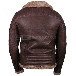 Precio al por mayor Chaqueta de cuero de moda Uso al aire libre Chaqueta de cuero Nueva llegada Chaqueta de cuero para hombres - Product Image 4