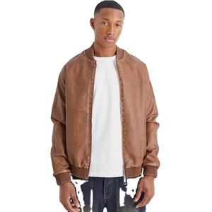 เสื้อแจ็คเก็ตแฟชั่นขายส่ง แบบสั่งทำพิเศษ ระบายอากาศได้ดี กันลม ทรงวาร์ซิตี้ ยาวพอดีตัว ใส่สบาย อุ่นสบาย เหมาะสำหรับฤดูหนาว - Product Image 1