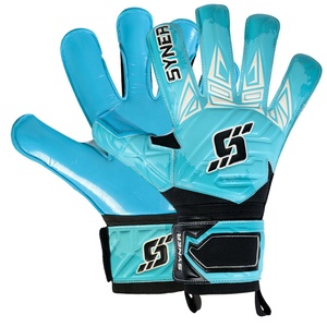 Gants de gardien de but de football professionnels de haute qualité en cuir pour une utilisation en extérieur - Product Image 1