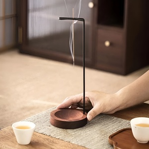Elegant Arabic Incense Burner Set <b>Resin</b> Wooden Bakhoor for Ramadan & Eid Perfect Gift for Incense Lovers - Product Image 4