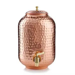 Latest Design Copper <b>Water</b> <b>Cooler</b> Decorative Hammered Copper <b>Water</b> Drink <b>Dispenser</b> - Product Image 6