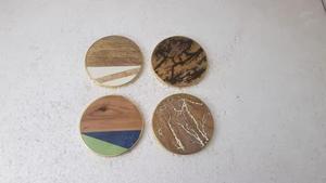 Eco-friendly Acacia/Mango Wood Square/<b>Round</b> Custom Shape Coaster <b>Placemats</b> Europe Design Standard Sublimation Tabletop <b>Placemats</b> - Product Image 6