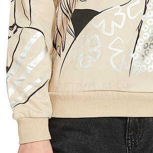 Sweat-shirts pour femmes tendance, légers et élégants pour l'hiver, streetwear avec logo personnalisé, respirants et confortables, fabriqués à Sialkot - Product Image 5