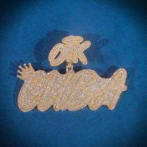 Design personnalisé Pendentif Hip Hop glacé Pendentif lettre en diamant cultivé en argent sterling 925 pour hommes femmes - Product Image 4