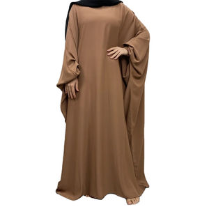Thobe / Thawb Wholesale Abaya Women Muslim <b>Dress</b> New Arrival Kaftan Muslim Abaya Women <b>Chiffon</b> Open Women Abaya Made In Pakistan - Product Image 2