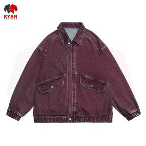 Fabricant de vestes en jean pour hommes de haute qualité, taille et logo personnalisés, denim en coton durable - Product Image 5