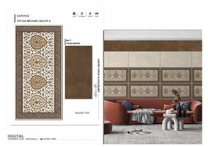 Carreaux de sol design moderne Surface 600x1200mm Céramique Porcelaine Corps complet Homogène pour la décoration de la maison - Product Image 5