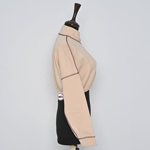 เสื้อถักกันหนาวมีฮู้ดเสื้อครอปไซส์ใหญ่พิเศษมีฮู้ดระบายอากาศได้ดี - Product Image 2