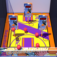 Sistema de Juego de Baloncesto Arcade para Entretenimiento Familiar, Máquina de Tiro de Baloncesto para Niños y Adolescentes